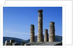 Doric Columns of the Temple of Apollo in Delphi by Anonymous