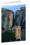 Roussanou Monastery in Greece by Anonymous