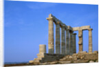 Temple of Poseidon in Greece by Anonymous