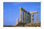 Temple of Poseidon in Greece by Anonymous