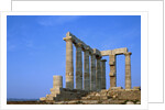 Temple of Poseidon in Greece by Anonymous