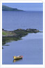 Fishing Skiff Anchored in Fjord by Anonymous