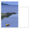 Fishing Skiff Anchored in Fjord by Anonymous