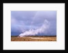 Rainbow over Geothermal Vent in Iceland by Anonymous