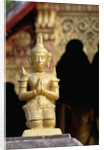 Golden Buddhist Statue by Anonymous