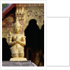 Golden Buddhist Statue by Anonymous