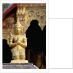 Golden Buddhist Statue by Anonymous