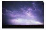Electrical Storm Above Texas by Anonymous