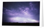 Electrical Storm Above Texas by Anonymous