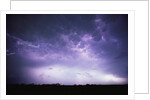 Electrical Storm Above Texas by Anonymous