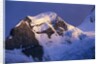 Glaciers on Mount Robson at Sunset by Anonymous