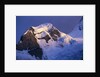 Glaciers on Mount Robson at Sunset by Anonymous