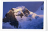 Glaciers on Mount Robson at Sunset by Anonymous