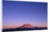 Western Face of Mount Rainier at Sunset by Anonymous