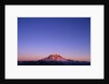 Western Face of Mount Rainier at Sunset by Anonymous
