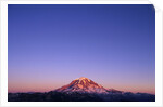 Western Face of Mount Rainier at Sunset by Anonymous