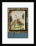 Log Cabin Brooch by Anonymous
