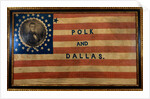 Cotton Flag Banner by Anonymous