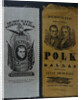 Polk and Dallas Campaign Ribbons by Anonymous