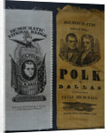 Polk and Dallas Campaign Ribbons by Anonymous