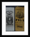 Polk and Dallas Campaign Ribbons by Anonymous