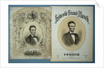 Lincoln 1860 Campaign Sheet Music by Anonymous