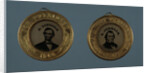 Lincoln and Johnson Ferrotype by Anonymous