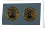 Lincoln and Johnson Ferrotype by Anonymous