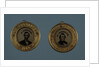 Lincoln and Johnson Ferrotype by Anonymous