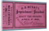 Johnson Impeachment Ticket by Anonymous