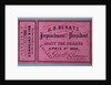 Johnson Impeachment Ticket by Anonymous