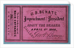 Johnson Impeachment Ticket by Anonymous