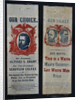 Patriotic and Racist Seymore-Blair 1868 Campaign Ribbons by Anonymous