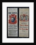 Patriotic and Racist Seymore-Blair 1868 Campaign Ribbons by Anonymous