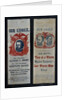 Patriotic and Racist Seymore-Blair 1868 Campaign Ribbons by Anonymous