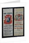 Patriotic and Racist Seymore-Blair 1868 Campaign Ribbons by Anonymous