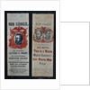 Patriotic and Racist Seymore-Blair 1868 Campaign Ribbons by Anonymous
