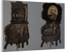 Mechanical Brooch for 1888 Harrison Presidential Campaign by Anonymous