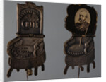 Mechanical Brooch for 1888 Harrison Presidential Campaign by Anonymous
