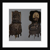 Mechanical Brooch for 1888 Harrison Presidential Campaign by Anonymous