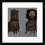 Mechanical Brooch for 1888 Harrison Presidential Campaign by Anonymous