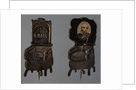 Mechanical Brooch for 1888 Harrison Presidential Campaign by Anonymous