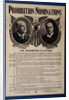 Prohibitionist Party Platform by Anonymous
