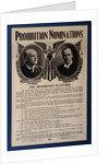 Prohibitionist Party Platform by Anonymous