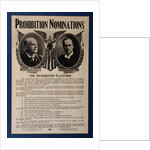 Prohibitionist Party Platform by Anonymous