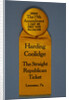 Harding Campaign Ribbon by Anonymous