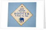 Herbert Hoover Asbestos Potholder by Anonymous