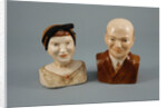 President and Mrs. Eisenhower Salt and Pepper Shakers by Corbis