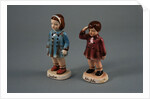 Caroline and John Kennedy, Jr., Figurines by Anonymous