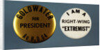 Goldwater Presidential Campaign Buttons by Anonymous